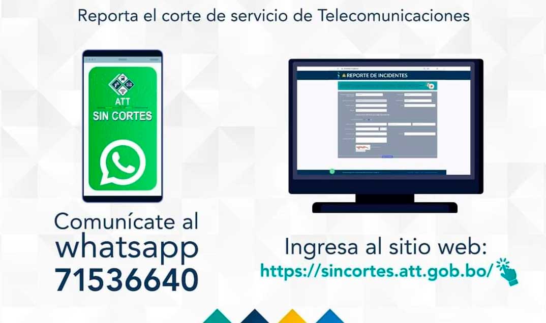 Lee más sobre el artículo ATT habilita web y línea de WhastApp para denunciar cortes de servicio de telecomunicaciones