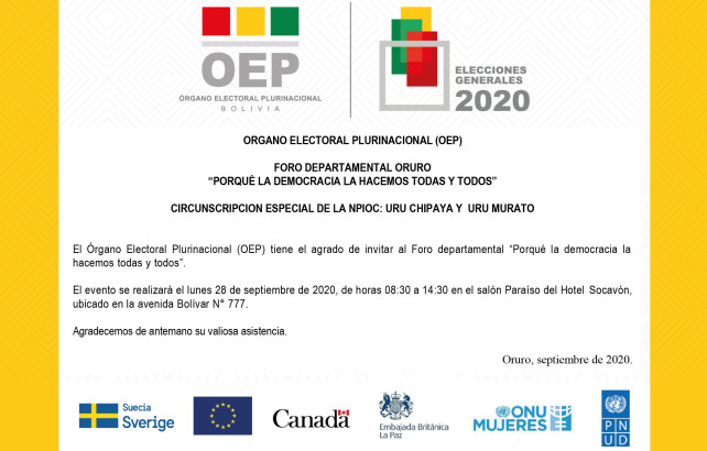 Lee más sobre el artículo El TSE promueve la deliberación de candidatos en circunscripciones especiales e informa sobre el procedimiento de votación en mesas mixtas