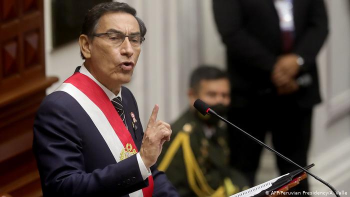 Lee más sobre el artículo Congreso de Perú destituye al presidente Martín Vizcarra