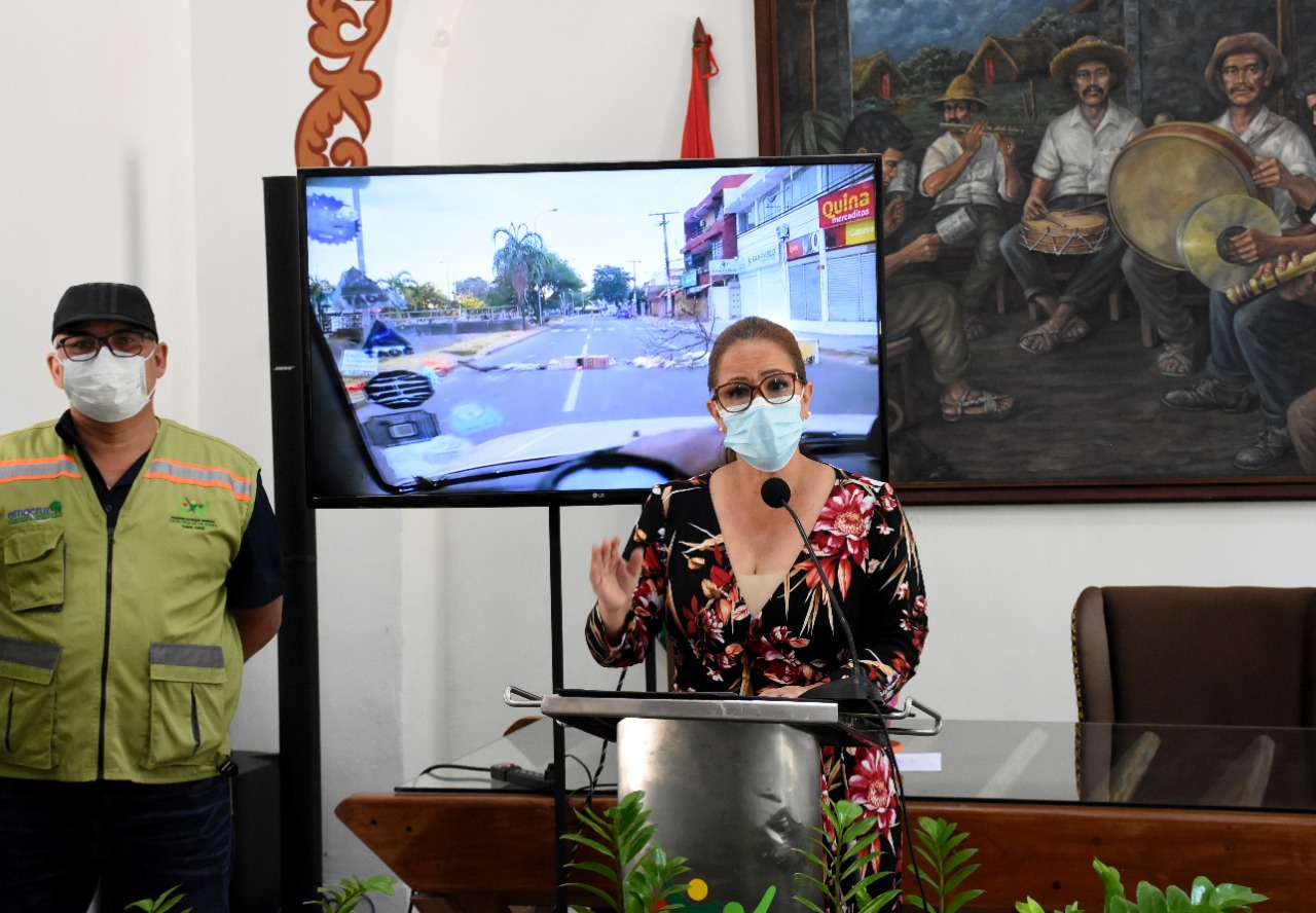 Lee más sobre el artículo Sosa: “Respetamos el derecho de la protesta, pero repudiamos los actos de vandalismo”