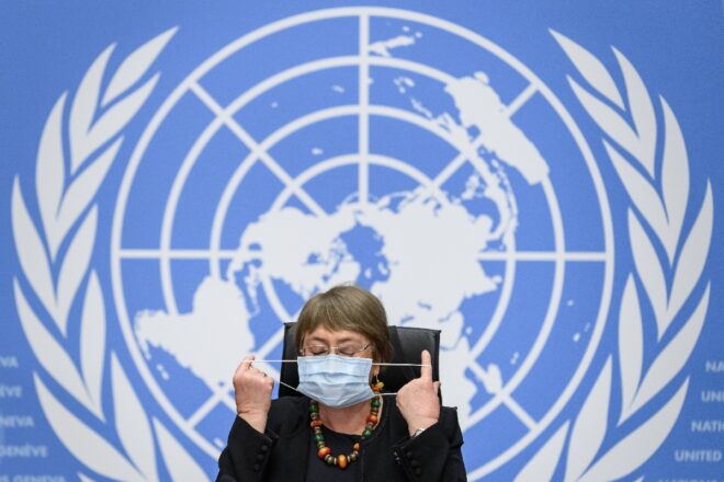 Lee más sobre el artículo ONU: Bachelet dice que la pandemia “dejó al descubierto “fisuras y fragilidades” de las sociedades