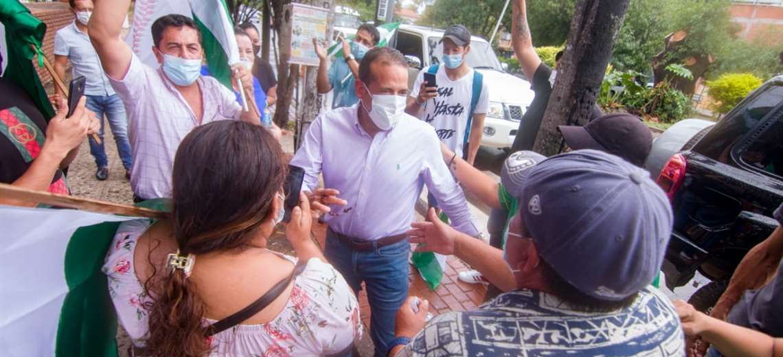 Lee más sobre el artículo Camacho dice que “la mentira es el día a día de Evo” y lanza un mensaje al MAS