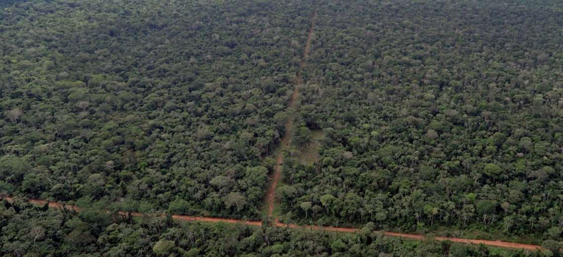 Lee más sobre el artículo Colonos retiraron mojón que marca el inicio del área protegida Bajo Paraguá y letrero que prohíbe asentamientos