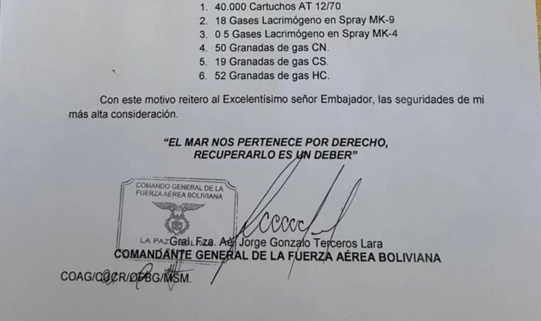 Lee más sobre el artículo Defensa de Terceros enviará carta a peritaje internacional para demostrar que es falsa