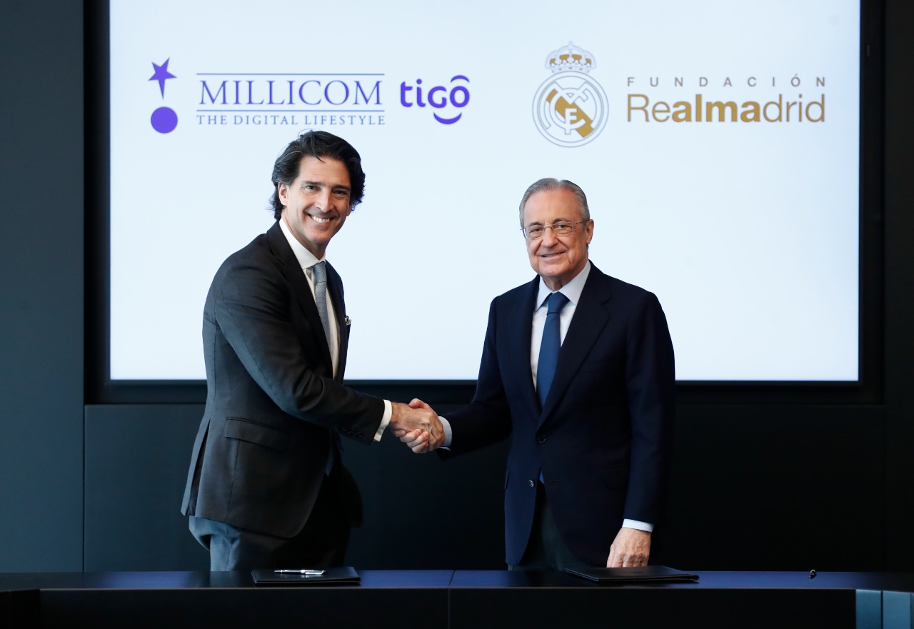 Lee más sobre el artículo Alianza entre la Fundación Real Madrid y Millicom-TIGO para proyectos sociodeportivos en Latinoamérica