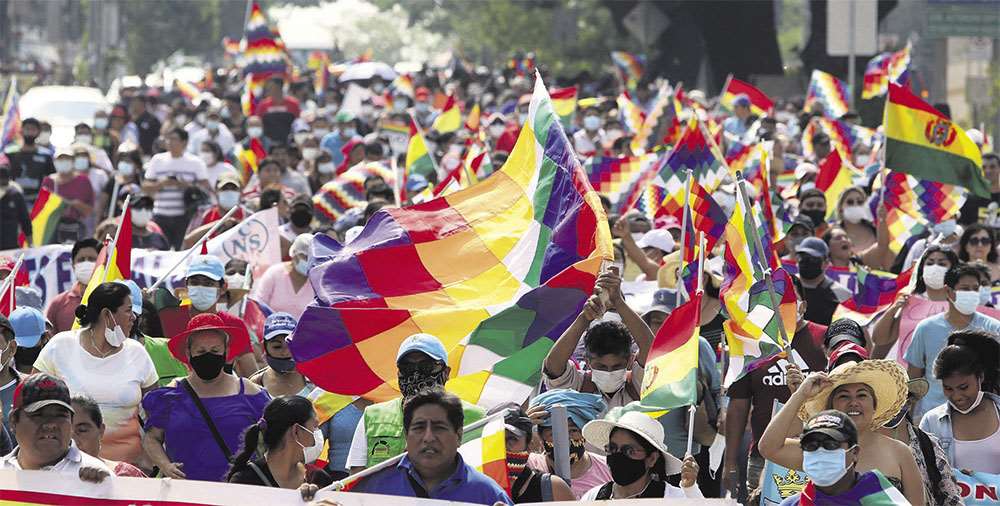 Lee más sobre el artículo El MAS reacciona y busca mostrar fuerza en las calles con las marchas de hoy