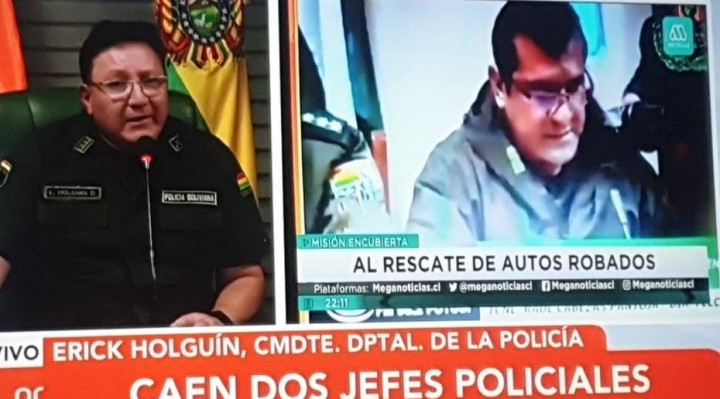 Lee más sobre el artículo Aprehenden a un jefe policial y destituyen a otro tras reportaje de tráfico de vehículos robados