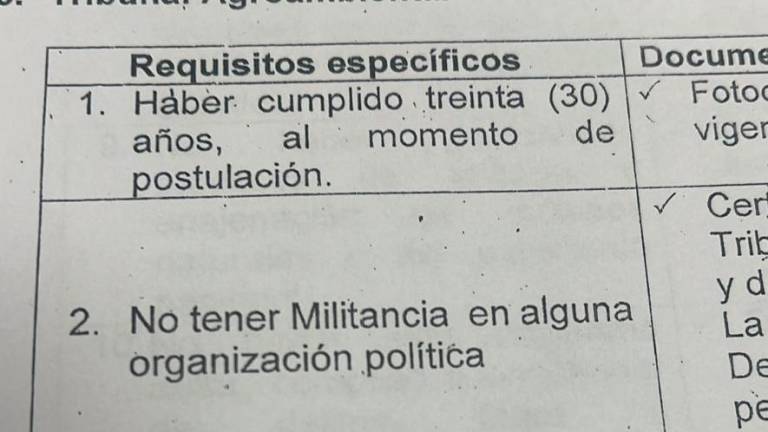 Lee más sobre el artículo El nuevo reglamento elimina requisito de no militancia a postulantes al Órgano Judicial