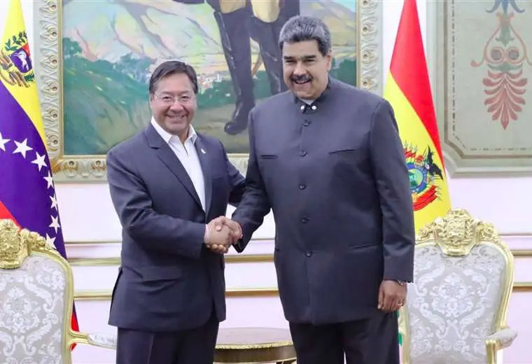 Lee más sobre el artículo Arce concluye visita en Venezuela y sella con Maduro 13 convenios de cooperación bilateral