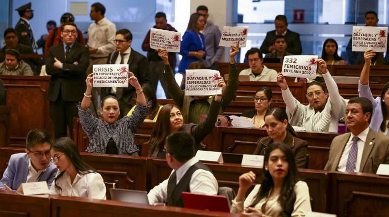 Lee más sobre el artículo Asamblea de Ecuador habilita el juicio político contra el presidente Guillermo Lasso