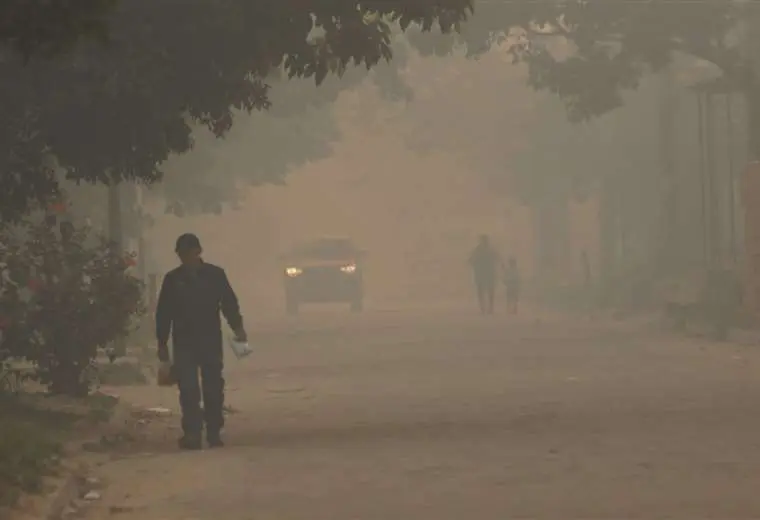 Lee más sobre el artículo Santa Cruz sufre la contaminación más alta con afectación a la salud y las clases